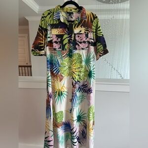 Kendall and Kylie Tropical Print Tunic